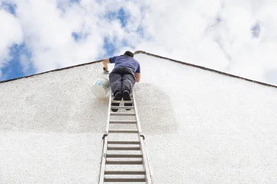 Peinture extérieure à Maizet — façades et ravalement